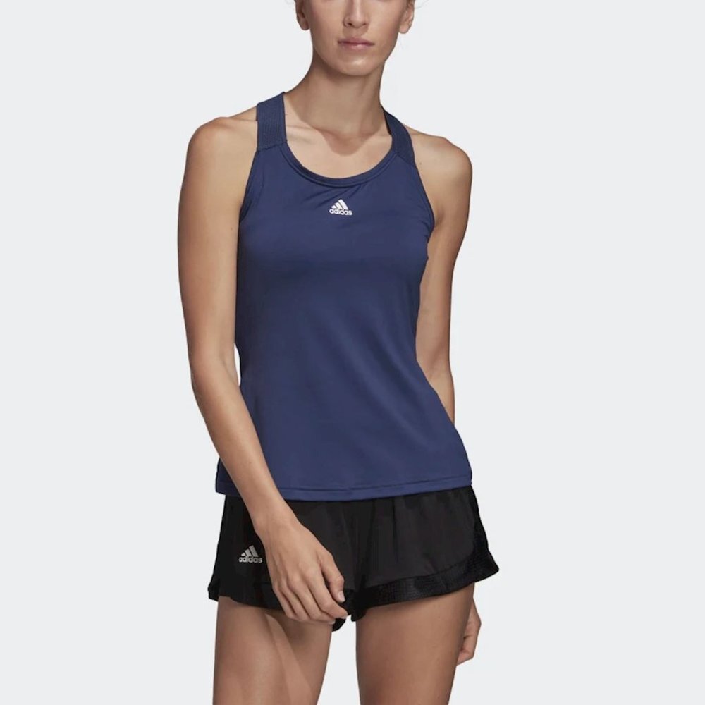 Adidas Game Set Y-Back Tennis Tank - Picture 1 of 8